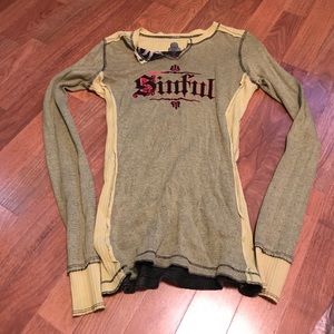 COPY - Sinful reversible shirt